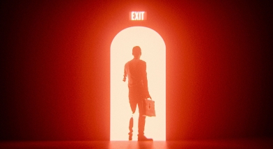 Exit door