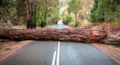 Blocked road