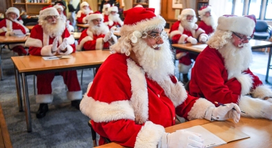 Santa classroom