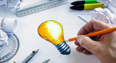 Drawing a lightbulb
