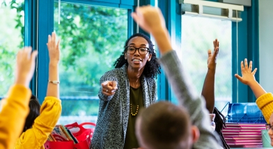 Black school teacher