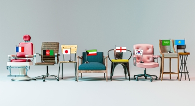 Different chairs of the world