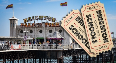 Two tickets for Brighton Pier
