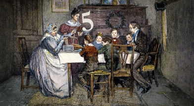 Christmas carol dinner