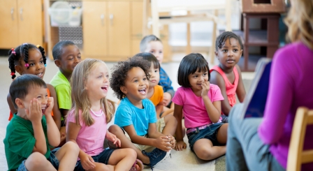 infant children in class