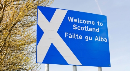 Gaelic language scotland sign