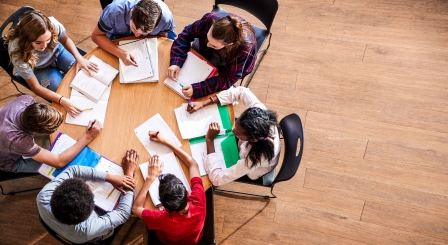 student table