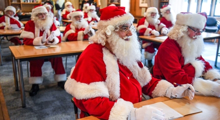 Santa classroom