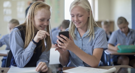 Teachers are split about whether mobile phones can be used as a teaching tool.