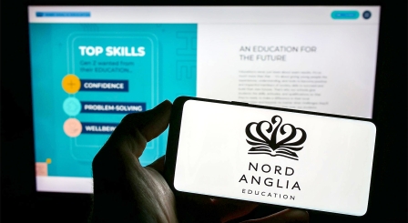 Nord Anglia mobile desktop screens