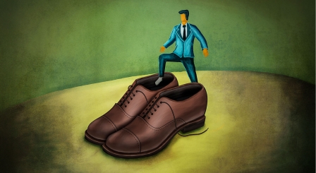 Big shoes to fill