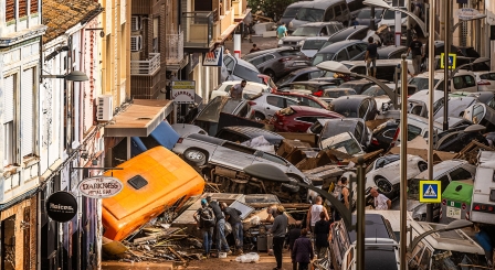 Flash floods in Valencia