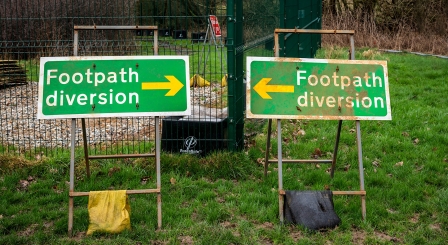 Misleading sign posts