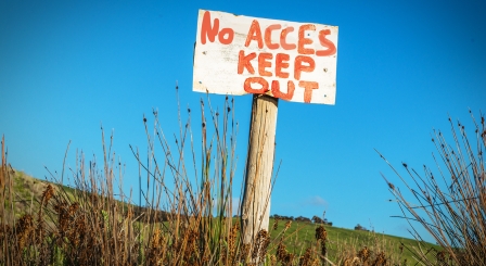 No entry sign