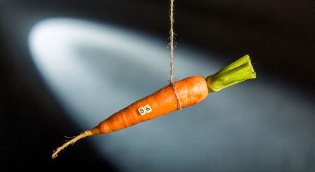Carrot on string 
