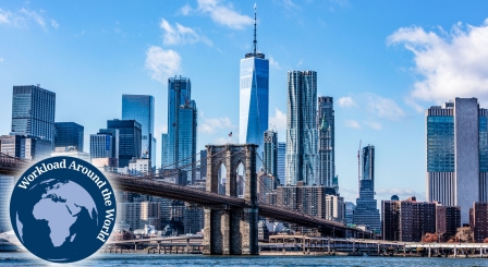 Skyline of New York city