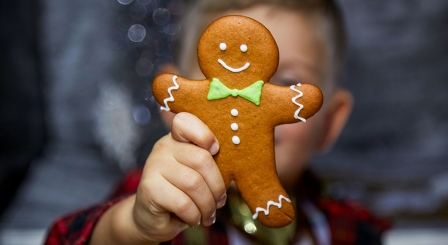 early years attainment gap gingerbread man