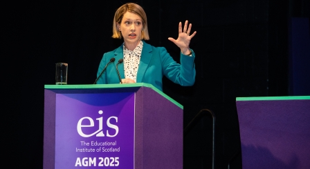 EIS AGM: Gilruth told to act on violence before a teacher is killed