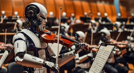 AI appropriate ai music