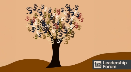 TREE with different hands for leaves