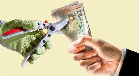 Cutting money