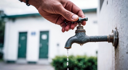 Turning off tap