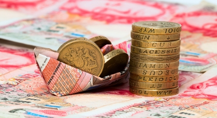 coins and bank notes
