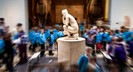 The thinker statue