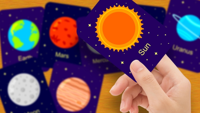 Science flash cards