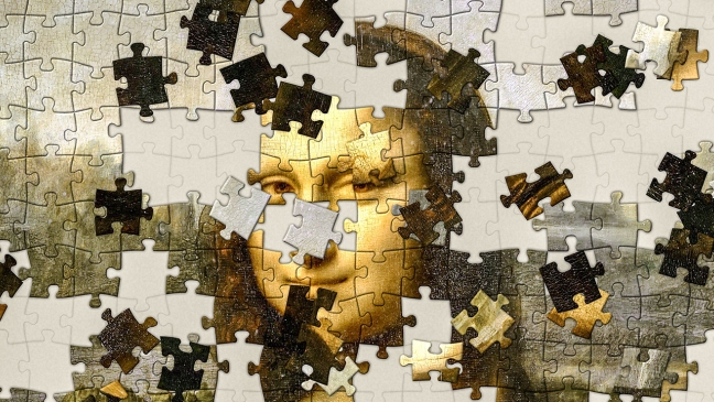 Mona Lisa jigsaw