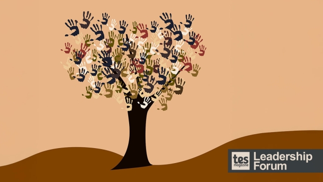 TREE with different hands for leaves