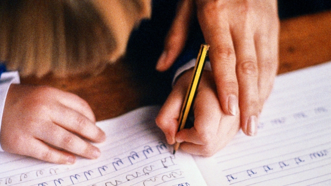 Child handwriting
