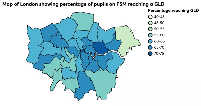 London borough data on GLD. Source: Nesta