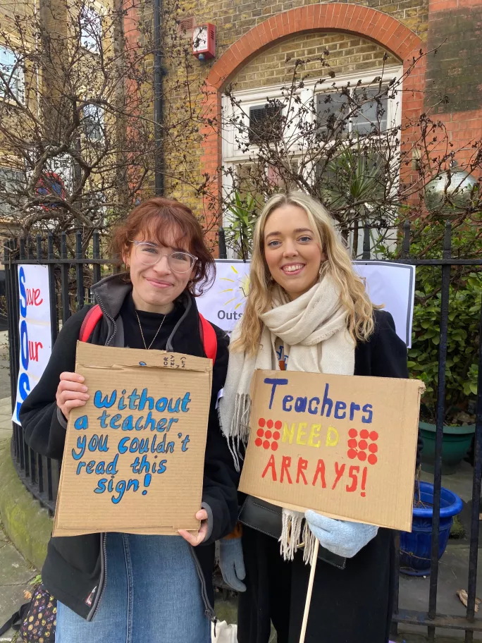 Teachers on strike told Tes they are unsure of staying in the profession.