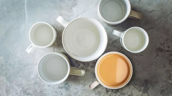 Mugs of tea
