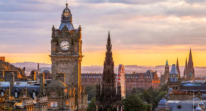 Edinburgh clocktower