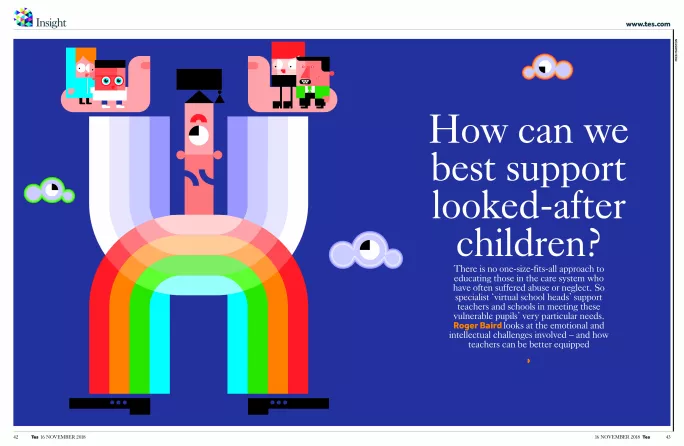 How to support looked-after children, Tes magazine 16 November