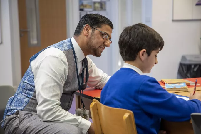 Naveed Idrees, 2019 headteacher of the year.