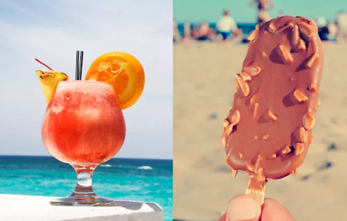picture of cocktail or ice cream