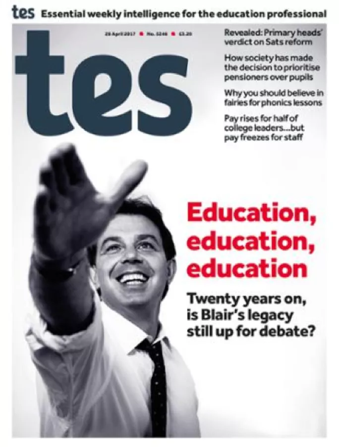Tony Blair cover