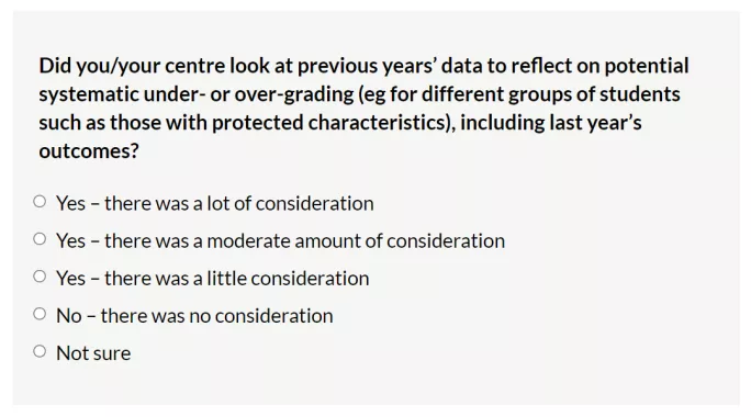 grading ofqual bias