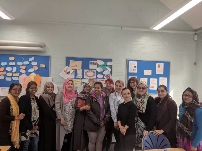 Redbridge Institute Esol class 