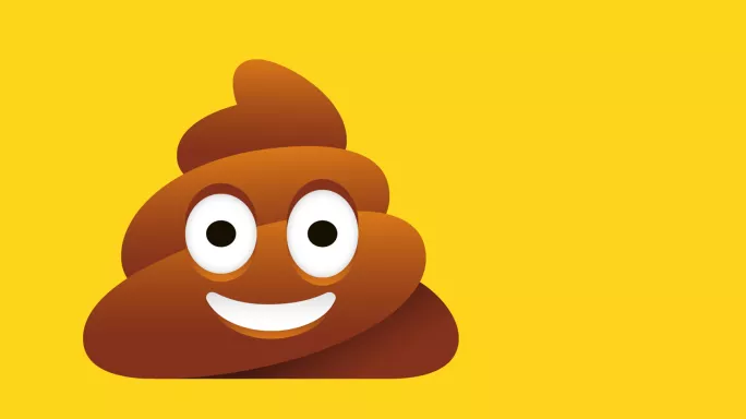 Smiling poo emoji