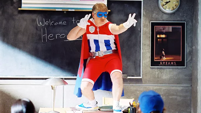 superhero teacher
