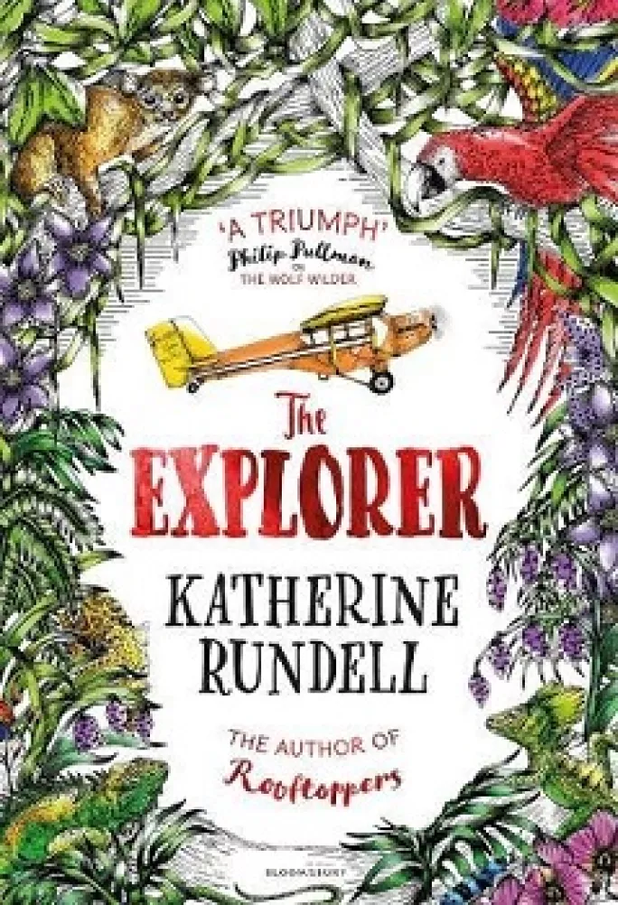 the explorer, katherine rundell, hannah horn, bloomsbury children's, adventure, book review