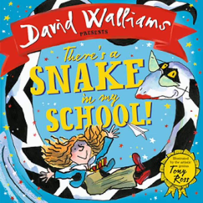 david walliams, there's a snake in my school, tony ross, book review