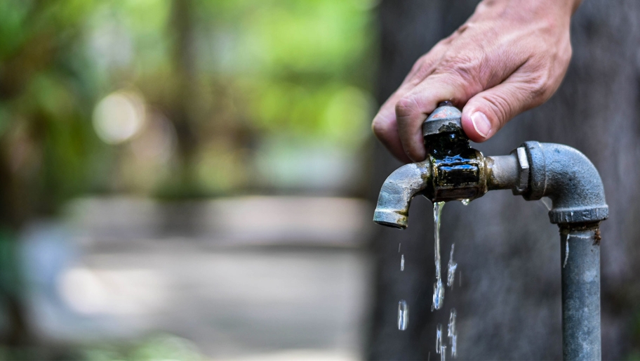 Turning off tap