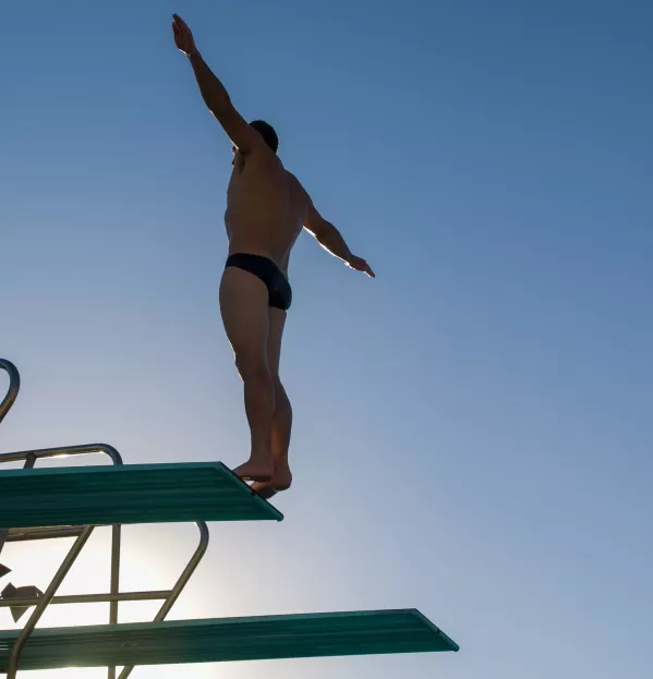 Top diving board Headteacher