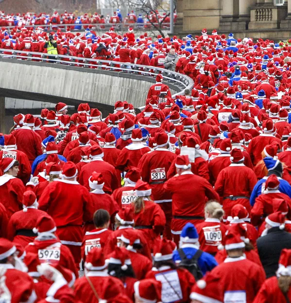 Santa dash