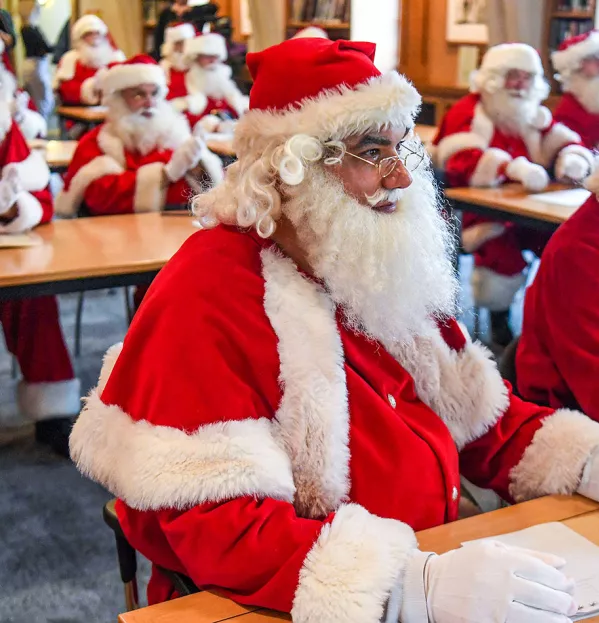 Santa classroom